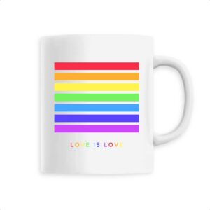 Ceramic mug- LOVE IS LOVE